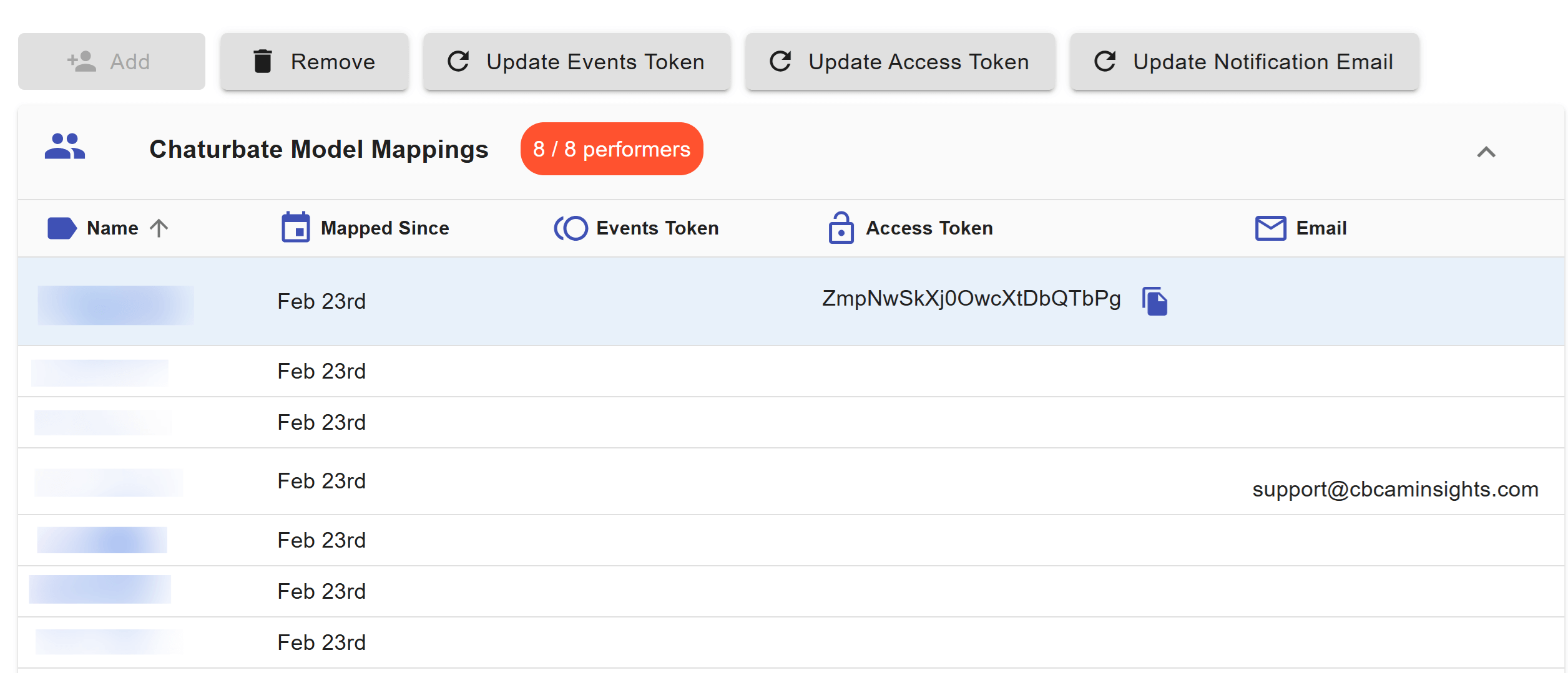 Studio account configuration